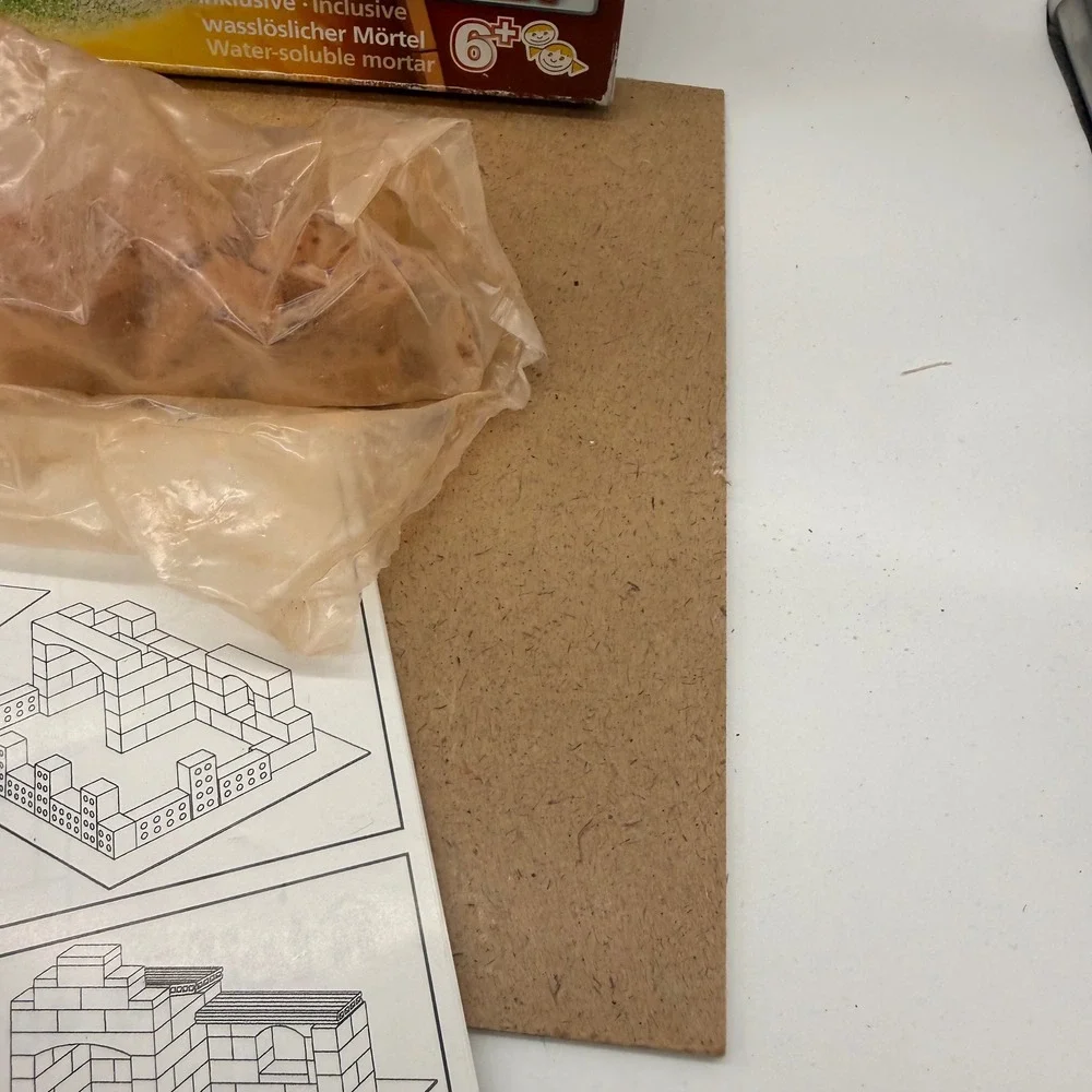 Teifoc TEI 4010 Real Brick Construction Set Made in Germany Incomplete As-Is